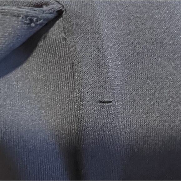 Good American Women's Disco Scuba Sculpted Blazer Navy Blue Size 0 Career Preppy - Picture 12 of 12